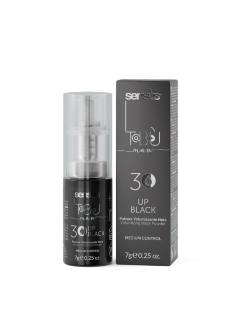 Чорна пудра для об'єму Sensus Tabu Man Up 30 Black 7 г