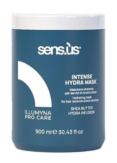 Інтенсивна зволожуюча маска для волосся Sens.ùs Illumyna Pro Care Intense Hydra Mask 900 мл
