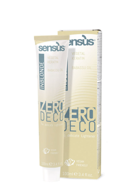 Крем для освітлення натурального і фарбованого волосся Sensus Vegan Zero Deco Inblonde 100 мл
