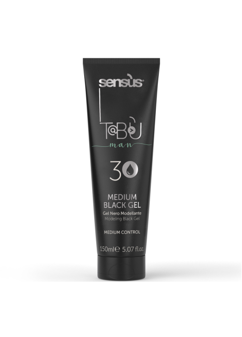 Моделюючий чорний гель Sensus Tabu Man Medium Black Gel 30 150 мл