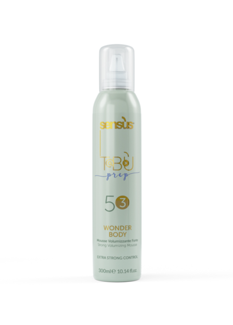 Мус для об'єму супер сильної фіксації Sensus Tabu Mousse Volume Wonder Body 53 300 мл