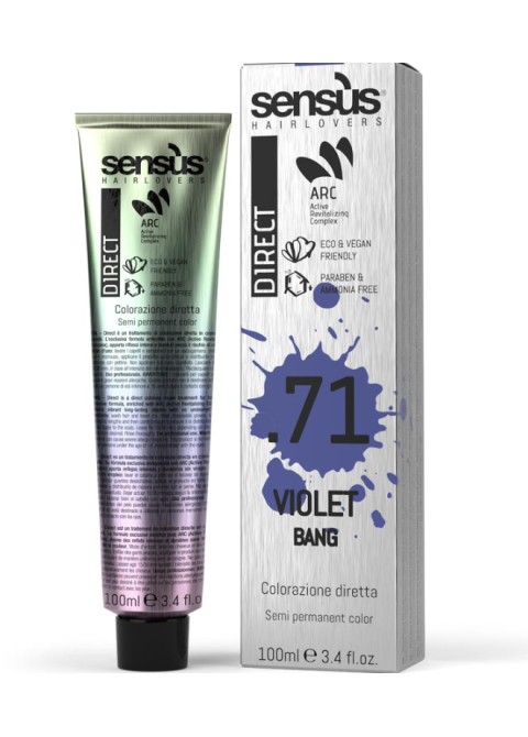 Пігмент Прямої Дії Бузковий Sensus Direct Bang Violet .71 100 мл
