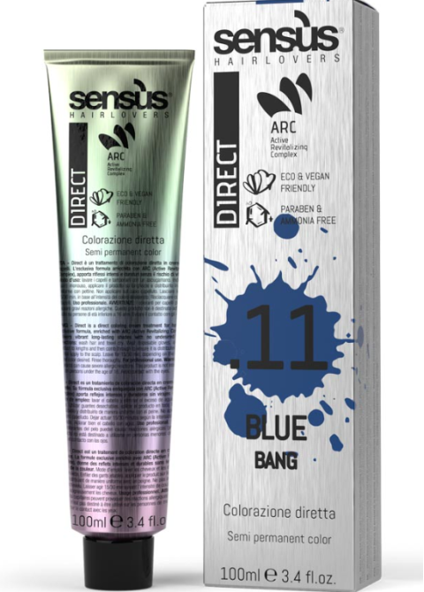 Пігмент Прямої Дії Синій Sensus Direct Bang Blue .11 100 мл