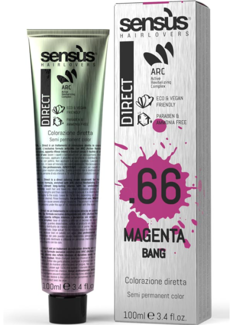 Пігмент Прямої Дії Темно-Червоний Sensus Direct Bang Magenta .66 100 мл