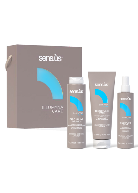 Подарунковий набір для пухнастого волосся Sensus Illumyna Care Discipline Kit