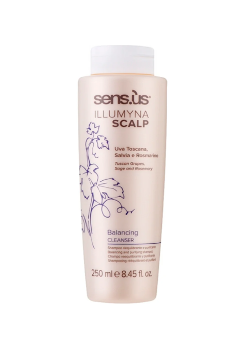 Шампунь для жирної шкіри голови Sensus Illumyna Scalp Balancing Cleanser Shampoo