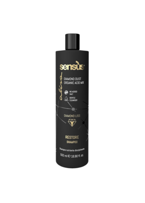 Відновлюючий шампунь для пошкодженого волосся Sensus Alisa Diamond Liss Maintenance Restore Shampoo 500 мл