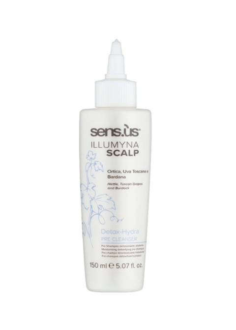 Зволожуючий детокс для шкіри голови Sensus Illumyna Scalp Detox-Hydra Pre Cleanser 150 мл