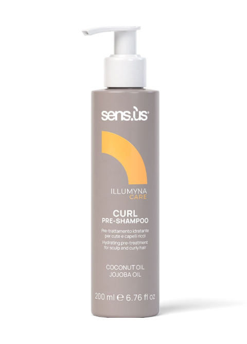 Зволожуючий Pre шампунь для кучерявого волосся Sensus Illumyna Care Curl Pre-Shampoo 200 мл