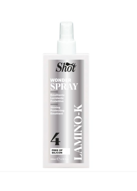 Фініш -спрей для реконструкції волосся Крок 4 Shot Lamino-K Wonder Spray 200 мл