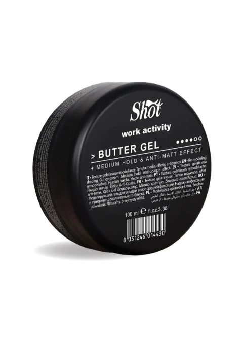 Гель для укладання волосся Shot Work Activity Butter Gel 100 мл