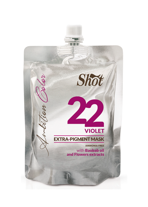 Маска тонуюча Екстра пігмент 22 Violet Shot Ambition Color Extra Pigment Mask 200 мл