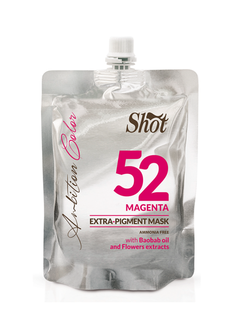 Маска тонуюча Екстра пігмент 52 Magenta Shot Ambition Color Extra Pigment Mask 200 мл