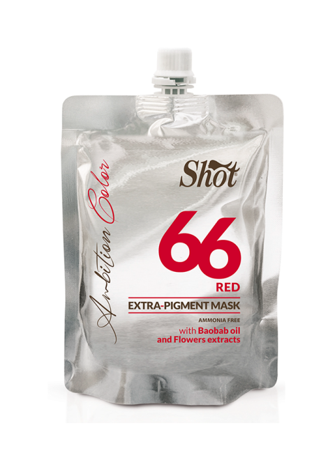 Маска тонуюча Екстра пігмент 66 Red Shot Ambition Color Extra Pigment Mask 200 мл