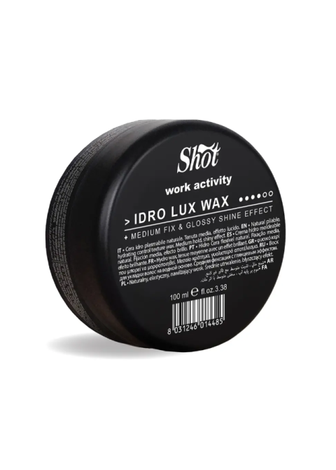 Моделююча крем-глина для волосся Shot Work Activity Wax Idro Lux 100 мл