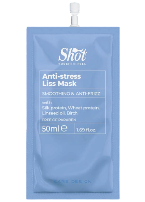 Незмивна маска, що розгладжує Shot Anti-stress Liss Mask 50 мл