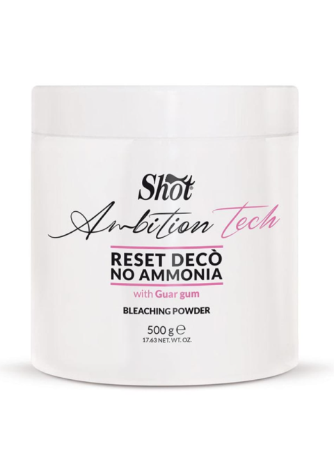 Освітлюючий порошок без аміаку Shot Reset Deco No Ammonia 500 гр