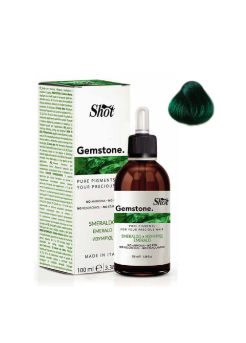 Рідкий барвник прямої дії Смарагд (зелений) Shot Gemstone Smeraldo 100 мл