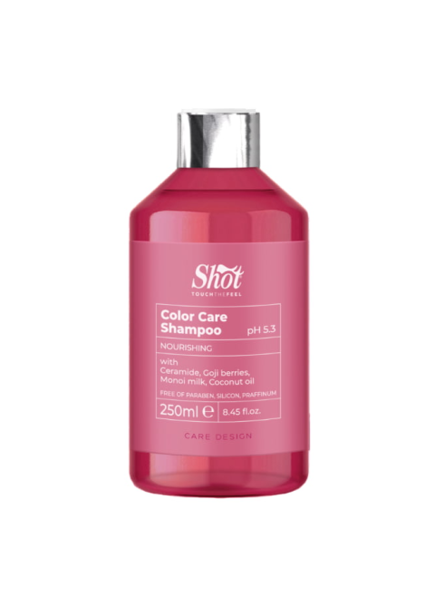 Шампунь для фарбованого волосся з керамідами Shot Color Care Shampoo