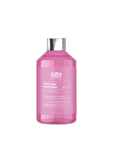 Шампунь відновлюючий з колагеном для волосся Shot Anti-age Shampoo
