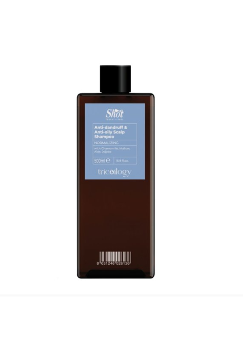 Шампунь проти лупи для жирної шкіри голови Shot Normalizing Anti-dandruff Аnti-oily Scalp Shampoo 500 мл
