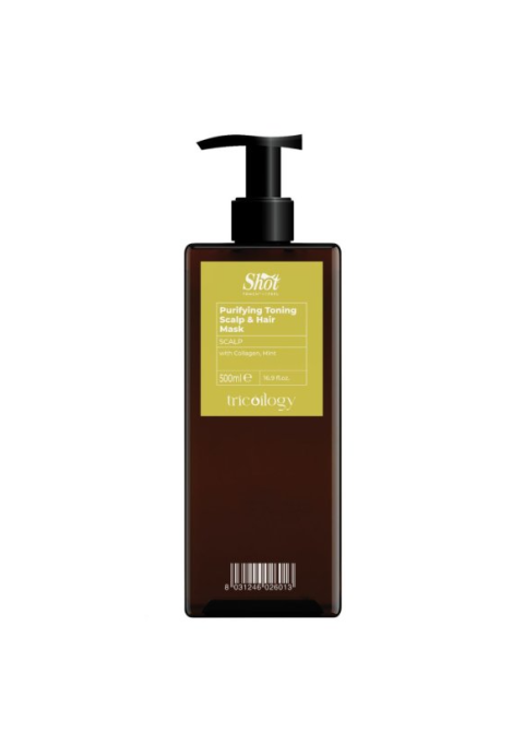Маска для шкіри голови та волосся Shot Scalp Purifying Toning Mask 500 мл