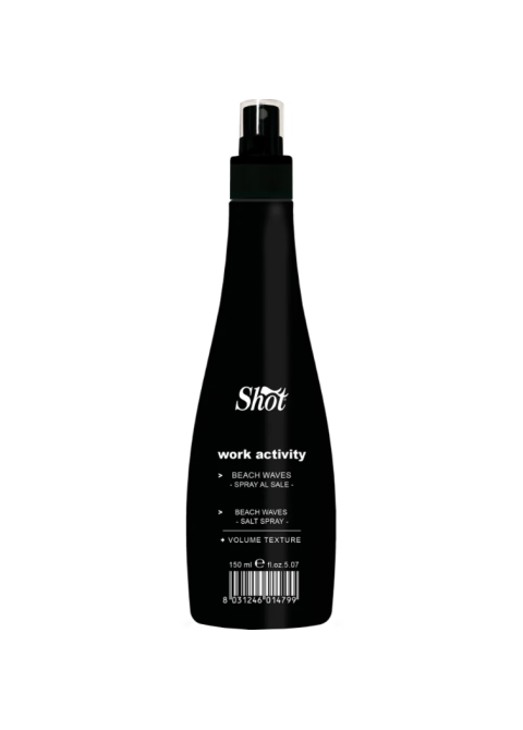 Сольовий спрей для волосся Shot Work Activity Sea Salt Spray 150 мл