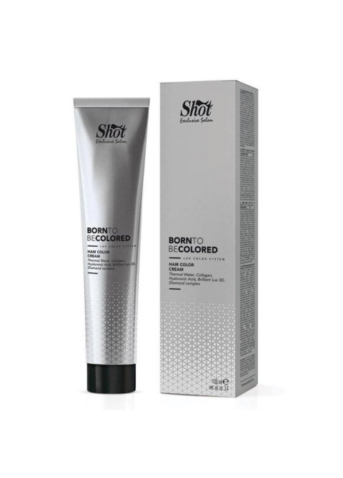 Стійка фарба крем для волосся Shot Born To Be Colored Hair Color Cream 100 мл