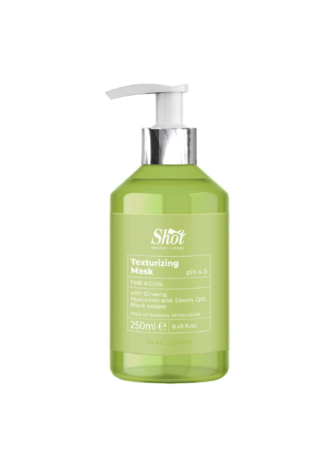 Текстуруюча маска для кучерявого волосся Shot Texturizing Mask