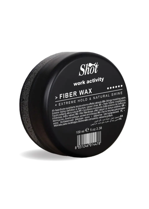 Віск-маніпулятор з екстремальним та натуральним ефектом Shot Work Activity Fiber Wax 100 мл