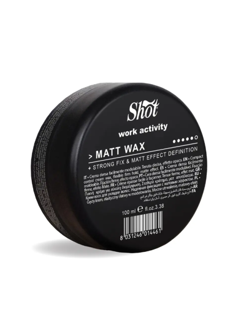 Віск з матовим ефектом сильної фіксації Shot Work Activity Matt Wax 100 мл