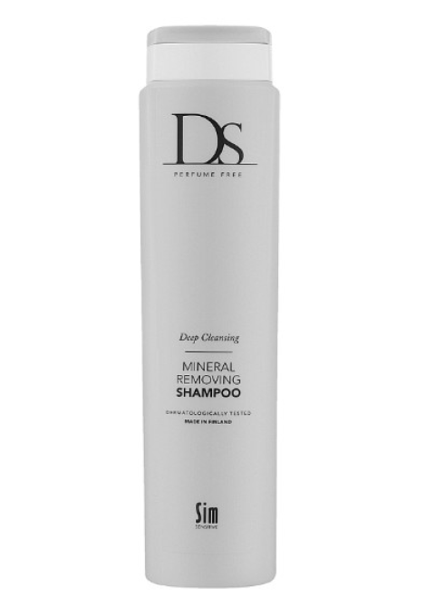 Шампунь для глибокого очещення волосся від мінералів Sim Sensitive DS Mineral Removing Shampoo 250 мл