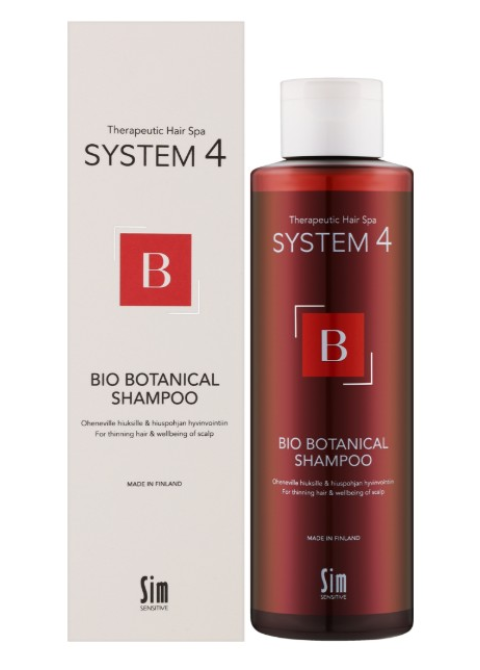 Ботанічний шампунь від випадіння волосся Sim Sensitive System 4 BB Shampoo