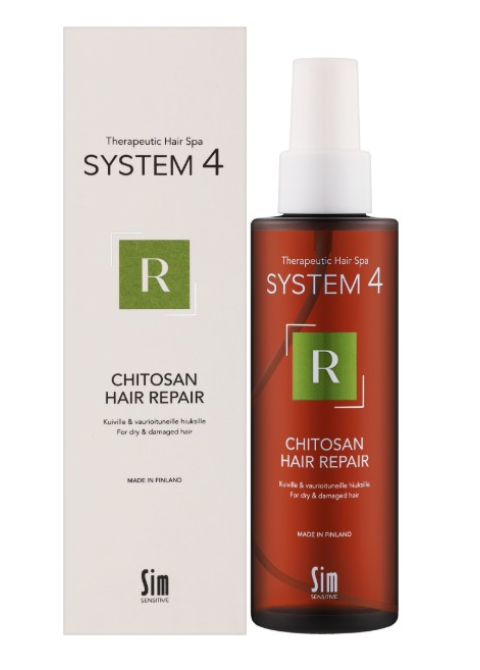 Спрей "R" для відновлення структури волосся Sim Sensitive System 4 Chitosan Hair Repair