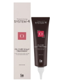 Пілінгова маска "О" для очищення шкіри голови Sim Sensitive System 4 Oil Cure Scalp Treatment