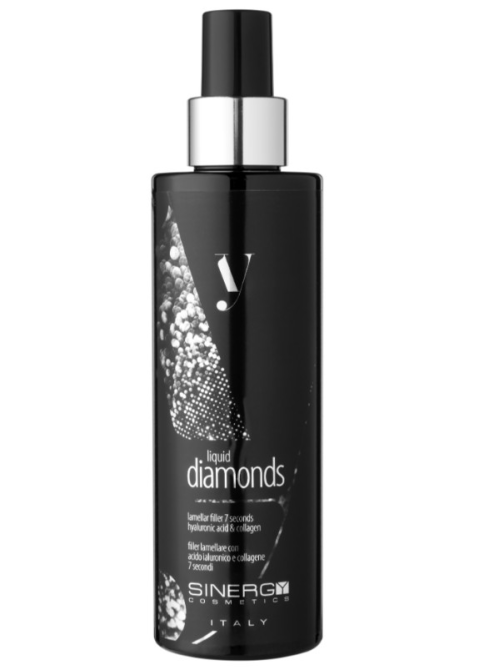Спрей-філер миттєвої дії з гіалуроновою кислотою для волосся Sinergy LIQUID DIAMONDS Sinergy, 200мл