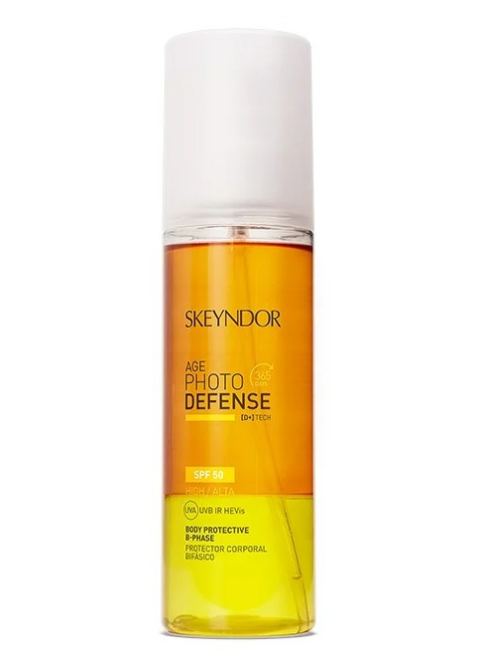 Захисний двофазний спрей для тіла Skeyndor Age Photo Defense Body Protective B-Phase SPF 50+, 200 мл