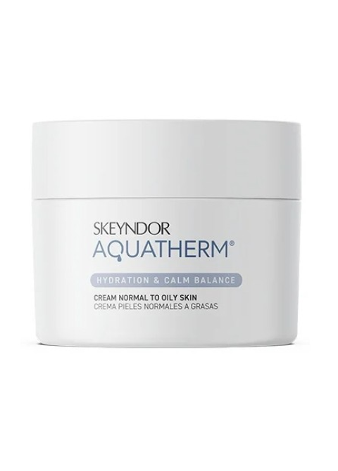 М'який крем для нормальної та жирної шкіри Skeyndor Aquatherm Cream Normal to Oily Skin, 50 мл