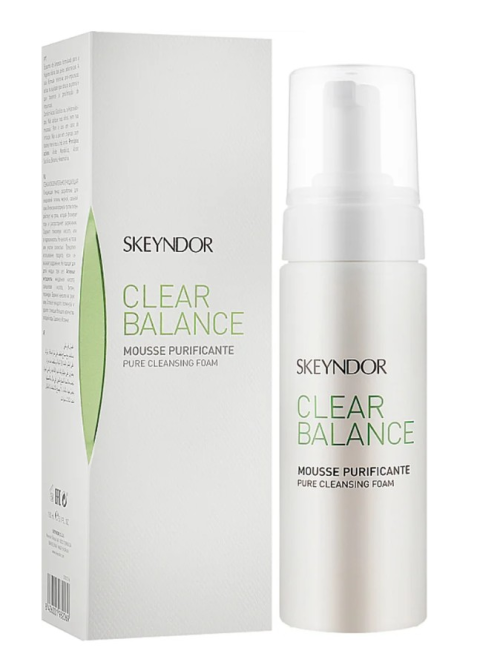 Очищующий противовоспалительный мусс для умывания Skeyndor Clear Balance Pure Cleansing Foam, 150 мл