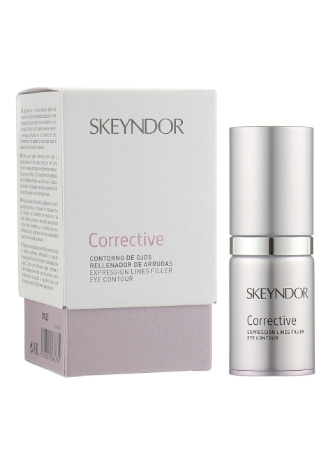 Крем-сироватка з ефектом філлера для шкіри навколо очей Skeyndor Corrective expression lines filler eye contour, 15 мл
