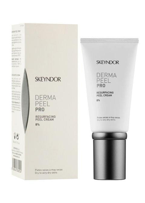 Регенеруючий крем для сухої шкіри 8% SPF20 Skeyndor Dermapeel Pro Resurfacing Peel Cream SPF20, 50 мл