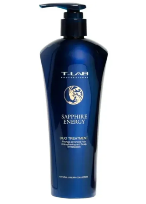 Кондиціонер для сили волосся та ефекту анти-ейдж T-Lab Sapphire Energy Conditioner