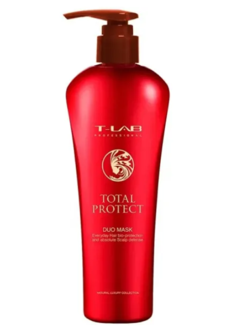 Маска для біозахисту й зволоження волосся T-Lab Professional Total Protect Duo Mask 300 мл