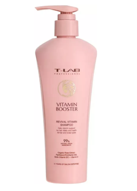 Відновлюючий вітамінний шампунь для волосся T-Lab Professional Vitamin Booster Revival Vitamin Shampoo 300 мл