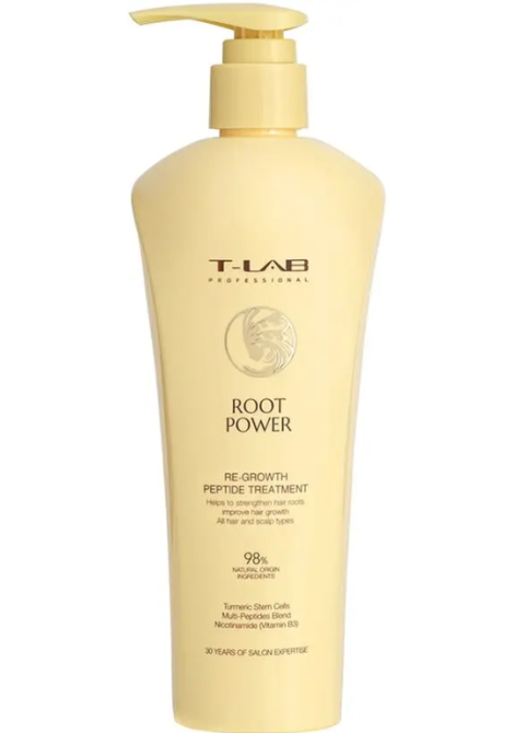 Маска-кондиціонер для росту волосся з пептидами T-Lab Professional Root Power Re-Growth Peptide Treatment 300 мл