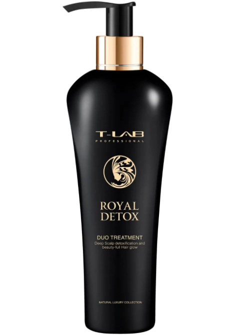 Кондиціонер для глибокої детоксикації шкіри голови T-LAB Professional Royal Detox Duo Treatment