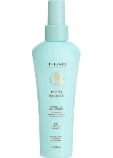 Спрей для об'єму волосся з пробіотиками T-Lab Professional Phyto Balance Probiotic Volume Mist 150 мл