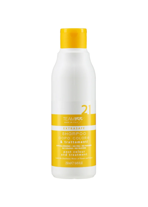 Шампунь для фарбованого та обробленого волосся TEAM 155 Extrasafe Post Color And Treatment Shampoo 21