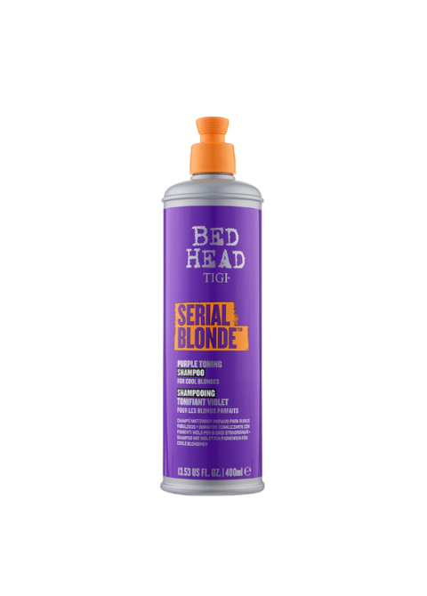 Фіолетовий шампунь для освітленого волосся Tigi Bed Head Serial Blonde Purple Toning Shampoo 400 мл