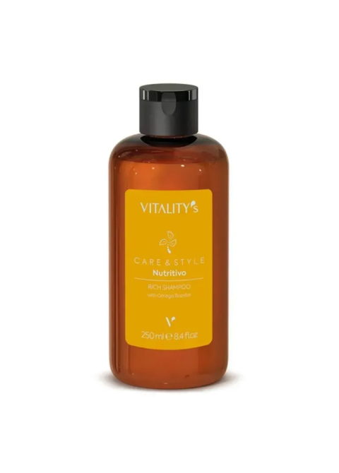 Шампунь для сухого та дуже чутливого волосся Vitality's Care Style Nutritivo Rich Shampoo